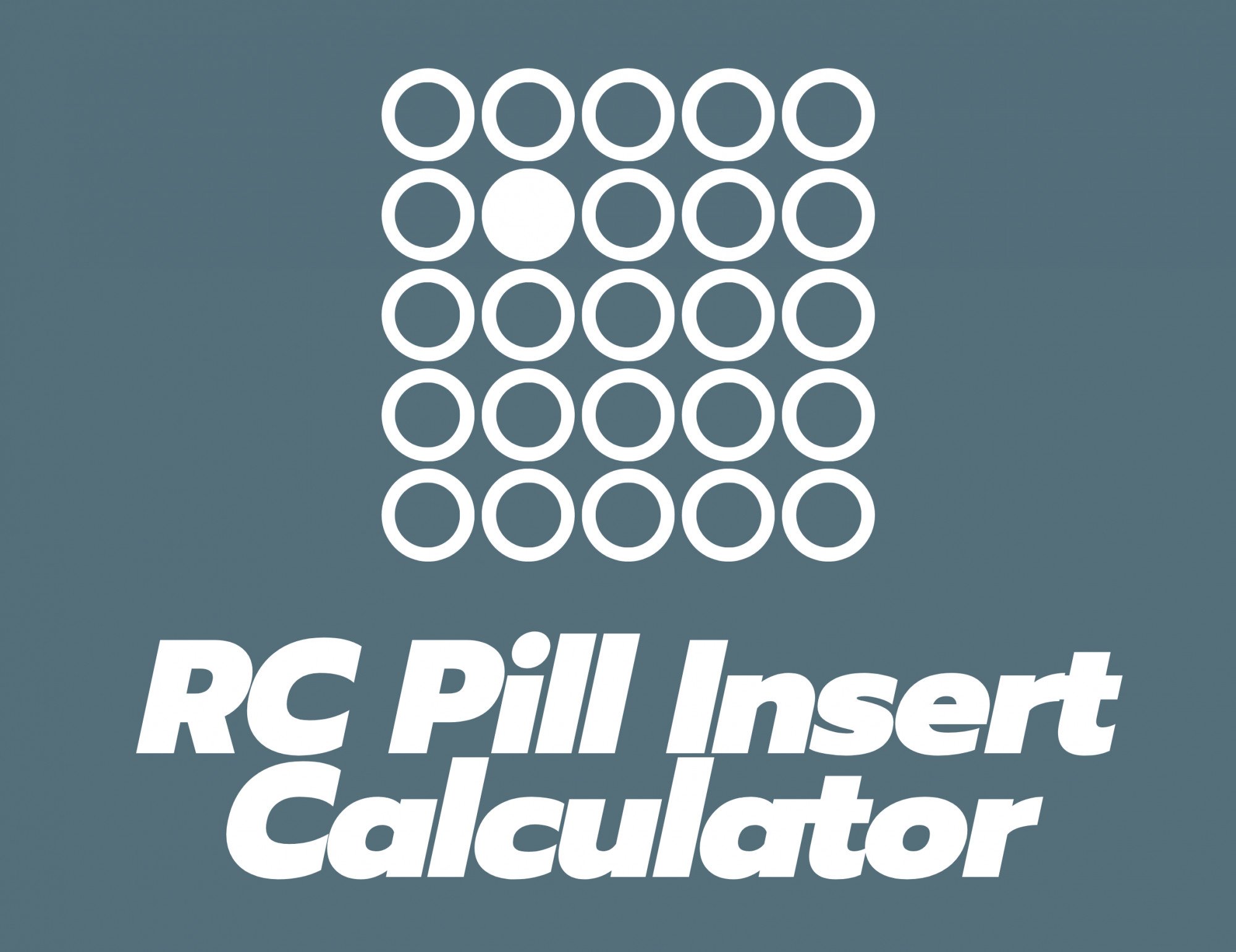 So Dialed Racetech Pill Insert Calculator House of RC