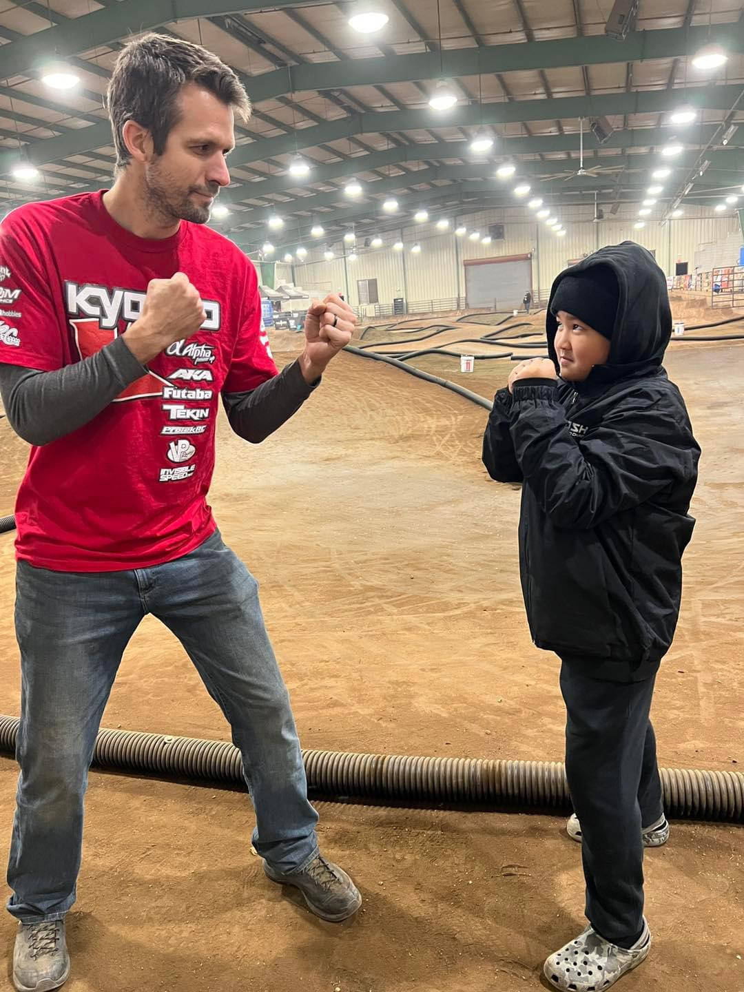 First big 1/8th race done and dusted at the Southern Indoor