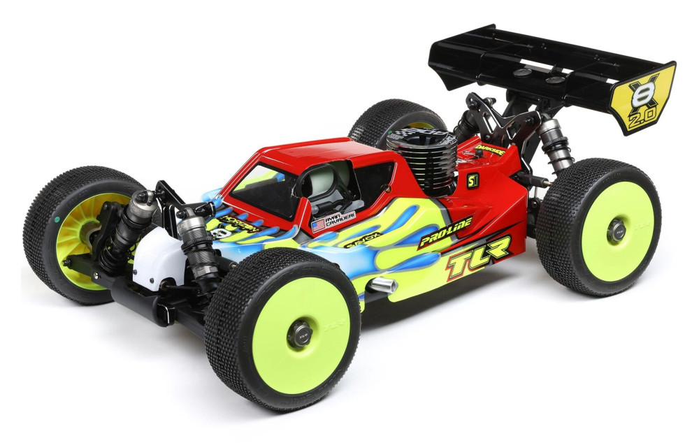 TLR Losi 8IGHT 2.0 1/8 バギー Team Losi Racing 8IGHT-X/E 2.0 Combo Nitro/Electric 1/8 4x4